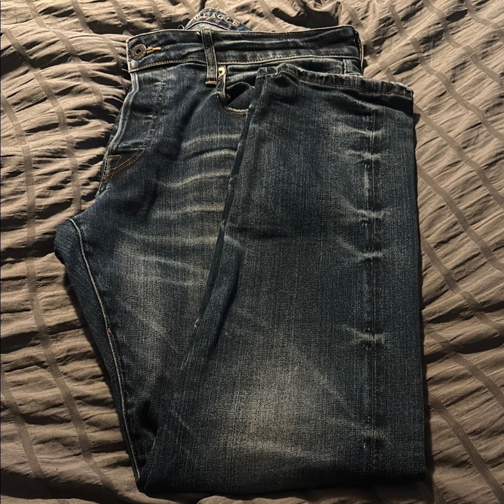 American Eagle Outfitters Dark Blue Slim Jeans